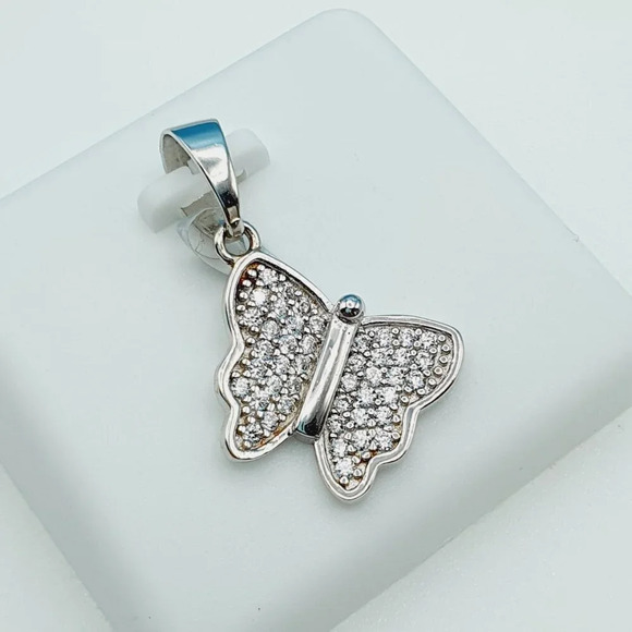 "925 Sterling Silver Cubic Zirconia Pendant, U19254769 - Picture 1 of 11